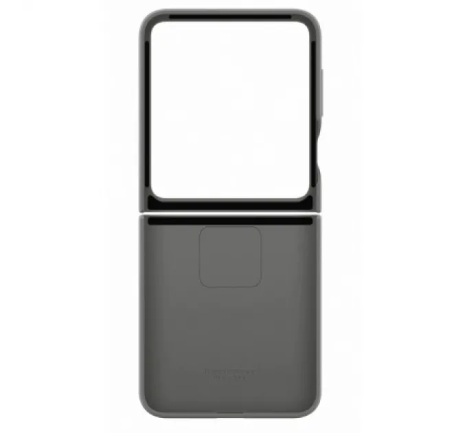 Samsung Чохол до мобільного телефона Samsung Silicone Cover with Ring Samsung Galaxy Flip 6 Gray (EF-PF741TJEGUA)