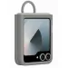 Samsung Чохол до мобільного телефона Samsung Silicone Cover with Ring Samsung Galaxy Flip 6 Gray (EF-PF741TJEGUA)