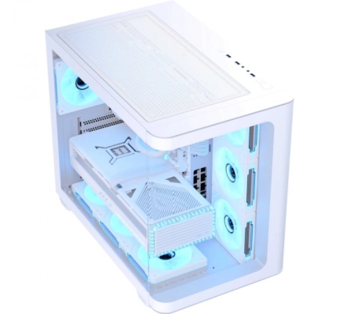 AeroCool Корпус AeroCool P500C-G-WT-v1 White (ACCM-PN01043.21)