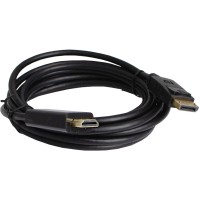 Кабель мультимедійний DisplayPort M to HDMI M 3.0m 4K60Hz black Patron (PN-DP-HDMI-30)