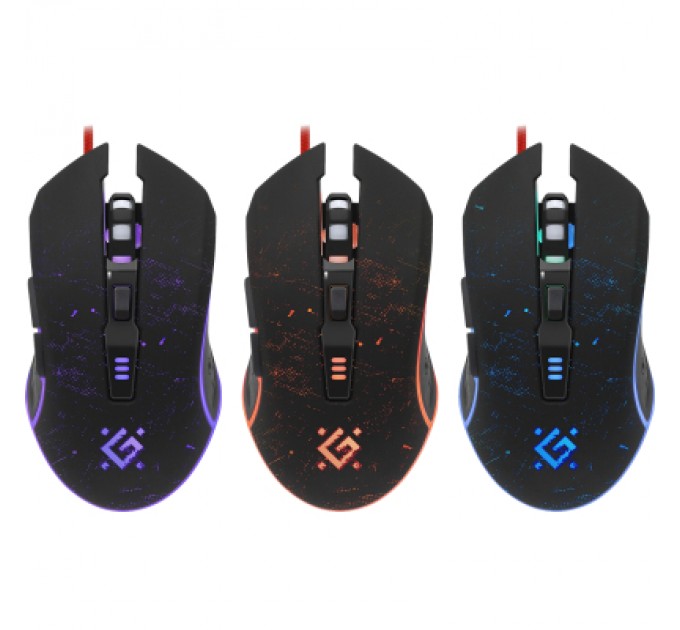 Defender Мишка Defender Draglen GM-907 RGB USB Black (52907)