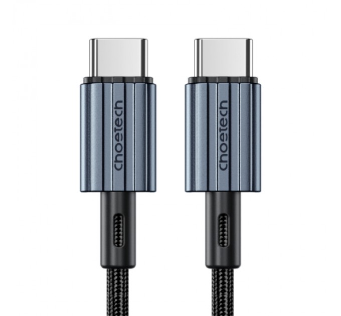 Choetech Дата кабель USB-C to USB-C 2.0m PD60W black Choetech (6932112105035)
