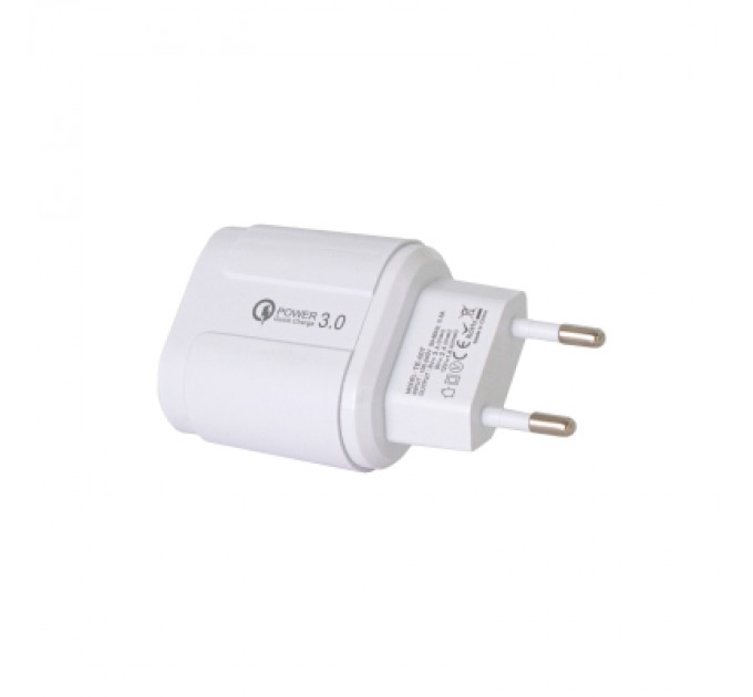 Patron Зарядний пристрій Patron USB QC3.0 2.4A white (PN-QC3-220V-W)