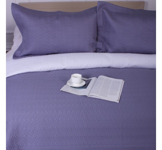 MirSon Покривало MirSon набір Imperial Grey Line покривало 200х220 см + наволочки 50х70 см х 2 шт (2200007178063)