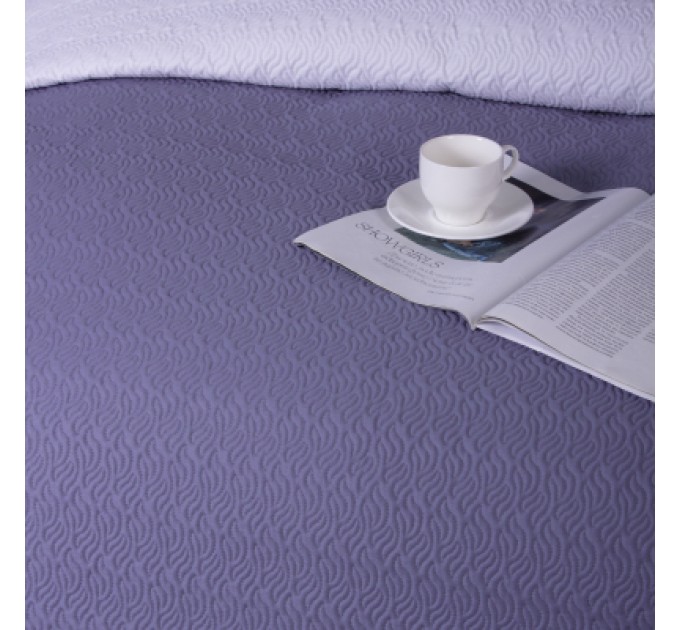 MirSon Покривало MirSon набір Imperial Grey Line покривало 200х220 см + наволочки 50х70 см х 2 шт (2200007178063)