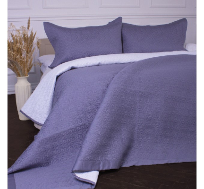 MirSon Покривало MirSon набір Imperial Grey Line покривало 200х220 см + наволочки 50х70 см х 2 шт (2200007178063)