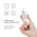 ColorWay Мережевий зарядний пристрій ColorWay GaN Mini 50W PD Port PPS USB (Type-C PD 30W + Type-C PD 20W) White (CW-CHS050PD-WT)