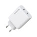 ColorWay Мережевий зарядний пристрій ColorWay GaN Mini 50W PD Port PPS USB (Type-C PD 30W + Type-C PD 20W) White (CW-CHS050PD-WT)