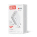 ColorWay Мережевий зарядний пристрій ColorWay GaN Mini 50W PD Port PPS USB (Type-C PD 30W + Type-C PD 20W) White (CW-CHS050PD-WT)