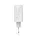 ColorWay Мережевий зарядний пристрій ColorWay GaN Mini 50W PD Port PPS USB (Type-C PD 30W + Type-C PD 20W) White (CW-CHS050PD-WT)