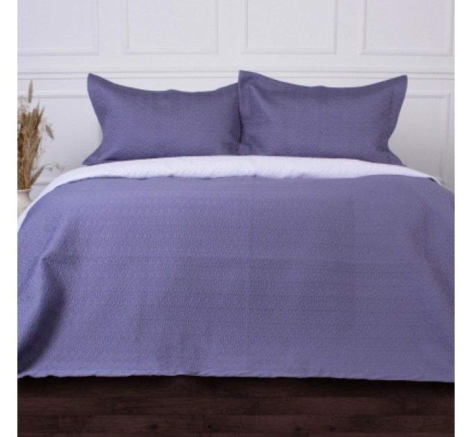 MirSon Покривало MirSon набір Imperial Grey Line покривало 240х260 см + наволочки 50х70 см х 2 шт (2200007178087)