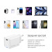 ColorWay Мережевий зарядний пристрій ColorWay GaN Mini 65W PD Port PPS USB-C White (CW-CHS049PD-WT)