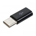 Patron Перехідник USB-C to Micro 5P black Patron (PN-MIC-TYPE-C)