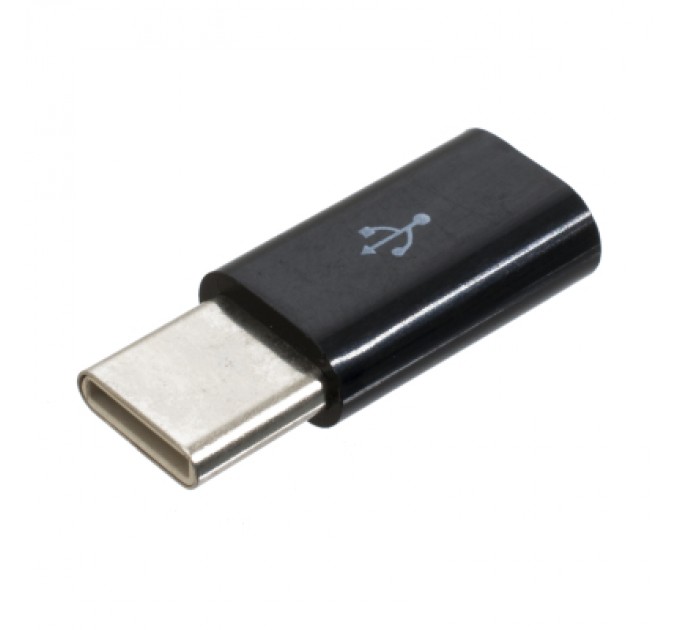 Patron Перехідник USB-C to Micro 5P black Patron (PN-MIC-TYPE-C)