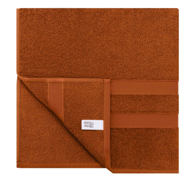 Ardesto Рушник Ardesto набір махрових Splendid 50х90 см, 70х140 см, 2шт, 100% бавовна, теракотовий (ART2359TE)