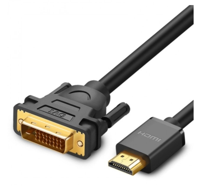 Ugreen Кабель мультимедійний HDMI M to DVI M 3.0m HD106 black Ugreen (10136)