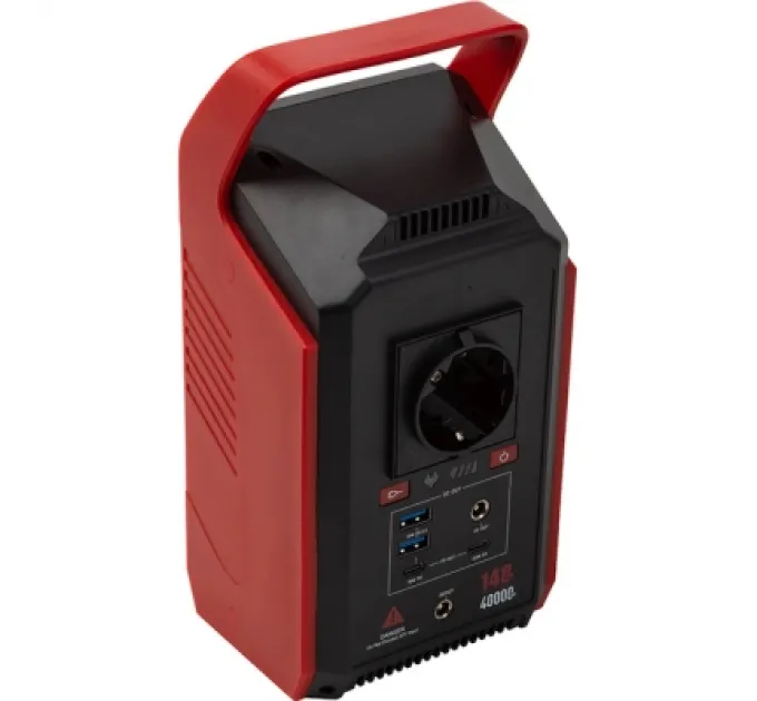 PowerPlant Зарядна станція PowerPlant PP-425 40000mAh, PD 30W, AC 200W (PB931415)