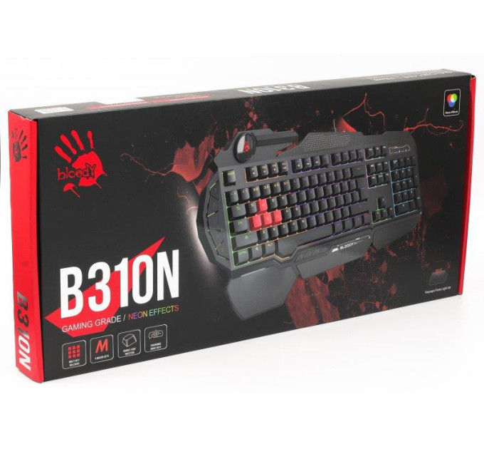 A4Tech Клавіатура A4Tech Bloody B310N Black USB