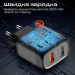 Promate Зарядний пристрій Promate biplug-qc3.eu-bk
