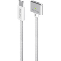 Дата кабель USB-C to MagSafe 3 magcord-140pd.white Promate (magcord-140pd.white)