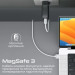 Promate Дата кабель USB-C to MagSafe 3 magcord-140pd.white Promate (magcord-140pd.white)