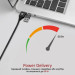 Promate Дата кабель USB 2.0 AM to Lightning + Micro 5P + Type-C pentapower.black Promate (pentapower.black)
