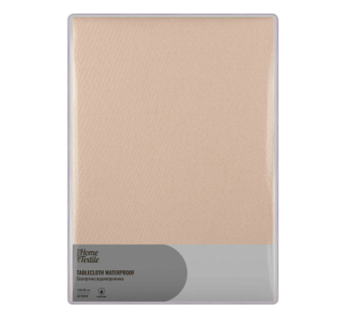 Ardesto Скатертина Ardesto Waterproof 100% поліестер, айворі 140х180 см (ART08WW)