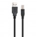 Vinga Кабель для принтера USB 2.0 AM/BM 1.8 m Vinga (VCPDCAMBM1.8BK)