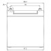 CSB Батарея до ДБЖ CSB 12В 12 Аг (GPL12120 F2)