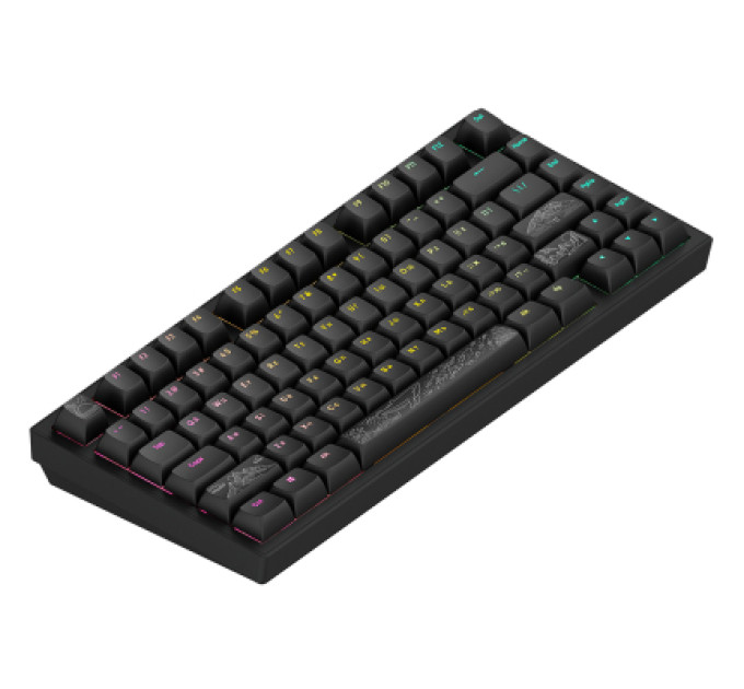 Dark Project Клавіатура Dark Project ALU81 Terra Nostra PBT RGB Mech G3MS Moonstone Black (DPKB_NOSTRA_81_ANSI_BLACK_UA)