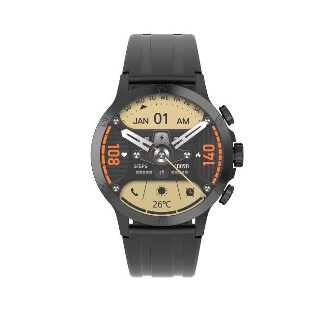 iMiki Смарт-годинник iMiki XPLORER Pro Black Silicone strap