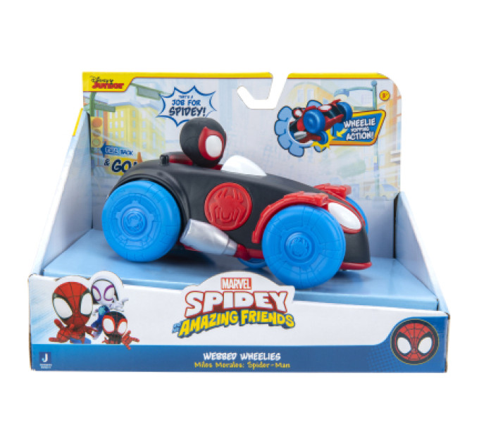 Spidey Машина Spidey інерційна Pull Back Vehicle Spinn Майлз Моралес (SNF0017)