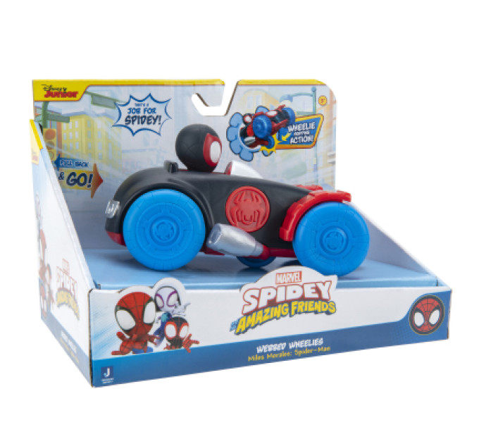 Spidey Машина Spidey інерційна Pull Back Vehicle Spinn Майлз Моралес (SNF0017)