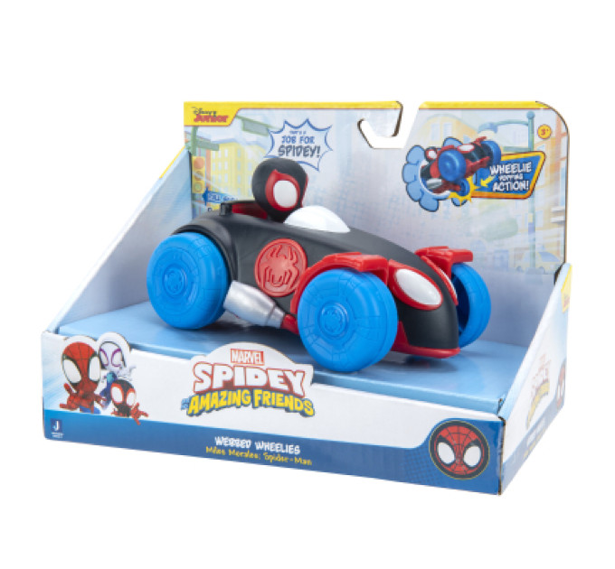 Spidey Машина Spidey інерційна Pull Back Vehicle Spinn Майлз Моралес (SNF0017)