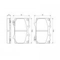 Bosch Гальмівні колодки Bosch 0 986 424 640