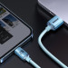 Baseus Кабель Baseus Crystal Shine USB - Lightning, 2.4A, 2м Sky Blue (CAJY001203)