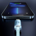 Baseus Кабель Baseus Crystal Shine USB - Lightning, 2.4A, 2м Sky Blue (CAJY001203)