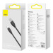 Baseus Кабель Baseus Jelly Liquid Silica Gel USB - Lightning (M/M), 2.4 A, 2 м, Black (CAGD000101)