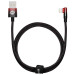 Baseus Кабель Baseus MVP 2 USB - Lightning, 2.4A, 1м Black/Red (CAVP000020)