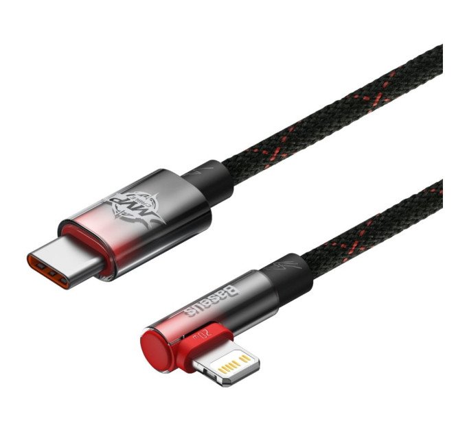 Baseus Кабель Baseus MVP 2 USB Type-C - Lightning, 20W, 1м Black/Red (CAVP000220)