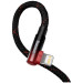 Baseus Кабель Baseus MVP 2 USB Type-C - Lightning, 20W, 1м Black/Red (CAVP000220)