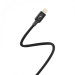 SkyDolphin Кабель SkyDolphin S55L Neylon USB - Lightning (M/M), 1 м, Black (SDUSB-000434)