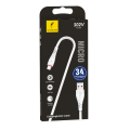 SkyDolphin Кабель SkyDolphin S02V USB - micro USB (M/M), 1 м, White (SDUSB-000590)