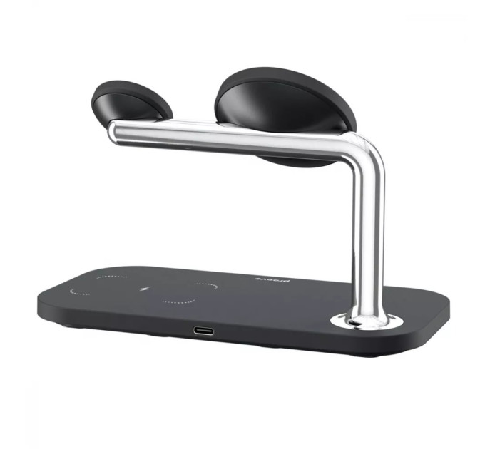 Proove Бездротовий зарядний пристрій Proove Magnetic Field 3in1 15W Black (WSMF15010001)