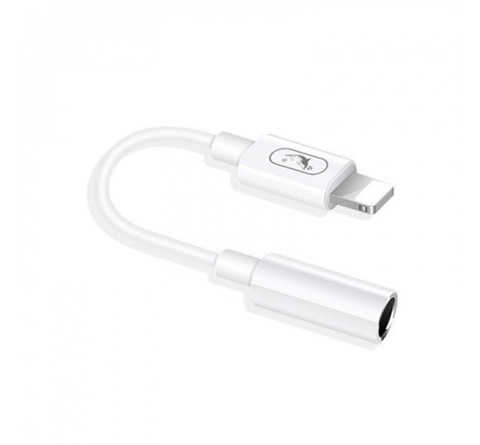 SkyDolphin Перехідник SkyDolphin AU02 Lightning - 3.5 мм (M/F) White (SDADPT-00017)