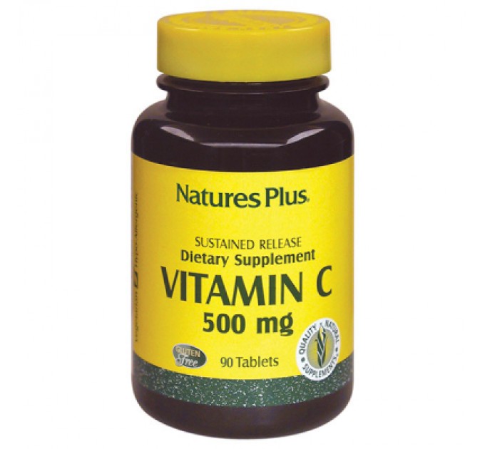 Natures Plus Вітамін Natures Plus Вітамін С 500мг, 90 таблеток (NTP2331)