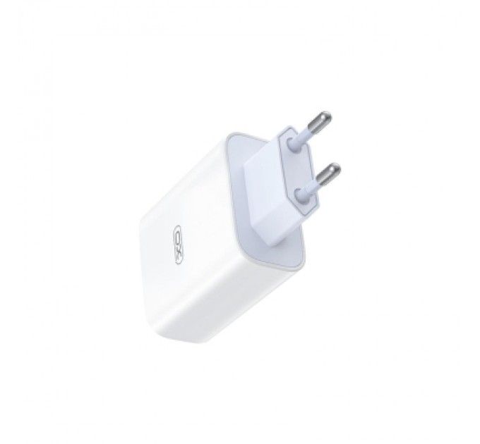 XO Зарядний пристрій XO USB 120W + cable USB to USB-C white (XO-L128U)