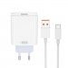 XO Зарядний пристрій XO USB 120W + cable USB to USB-C white (XO-L128U)