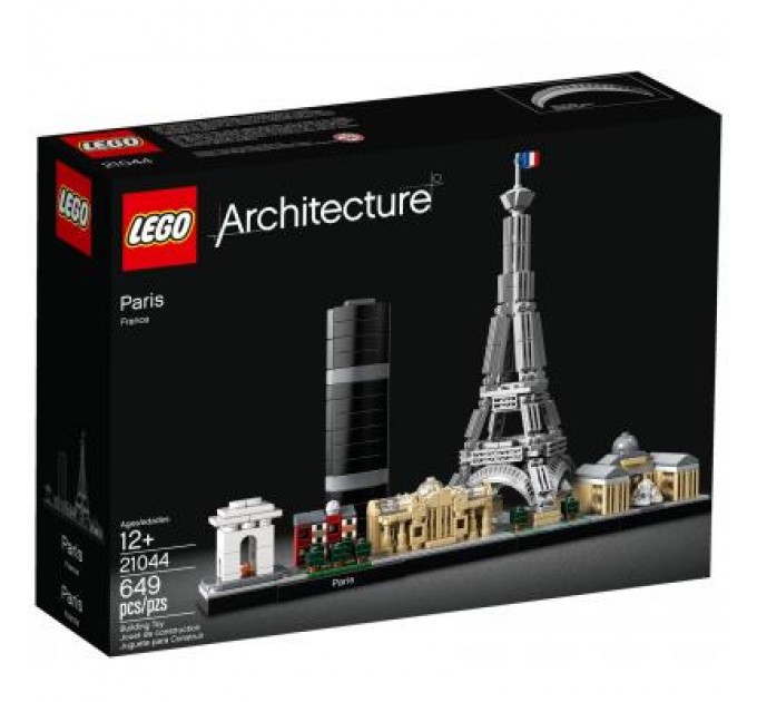 LEGO Конструктор LEGO Architecture Париж 649 деталей (21044)