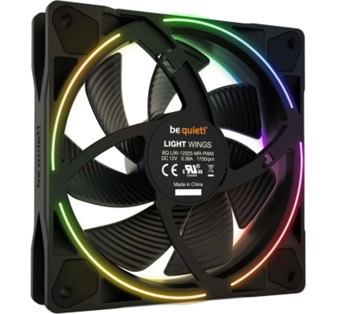 Be quiet! Кулер до корпусу Be quiet! Light Wings 120mm PWM (BL072)